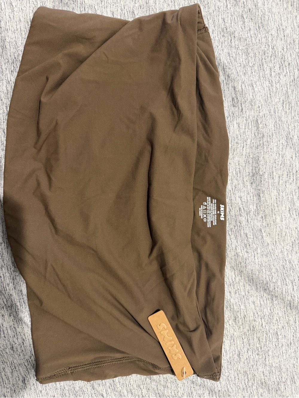 SKIMS Brown Tank Top